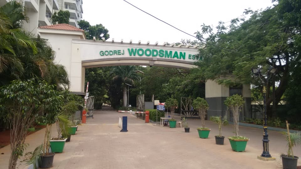 3 bhk semi furnished flat for rent in godrej woodsman estate, measuring 1730 sqft , hebbal