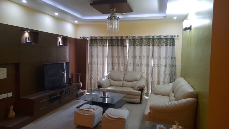 3 bhk fully furnished flat for rent in salarpuria sattva gold summit, kuvempu layout, hennur