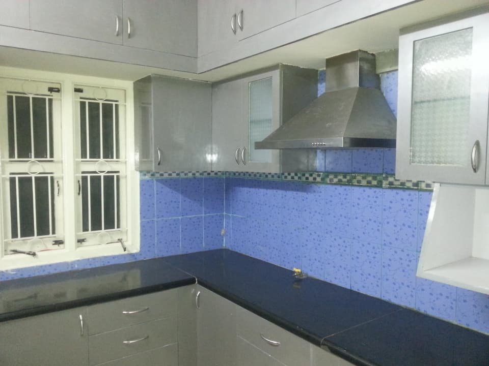 3 bhk semi furnished flat for sale in lvs lavender apartment, thanisandra, measuring 1100 sqft