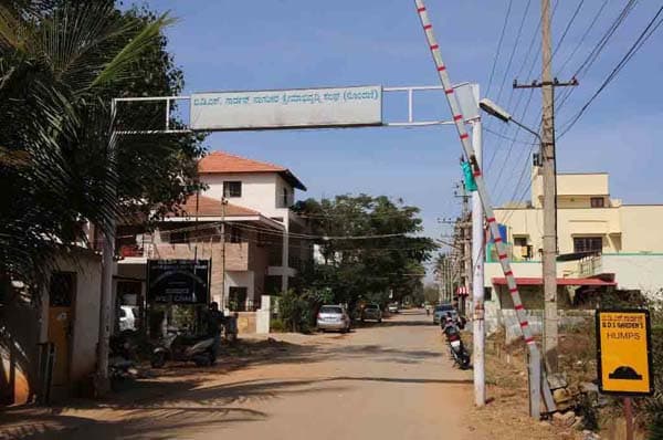 40x60 site for sale in Hennur road BDS Garden