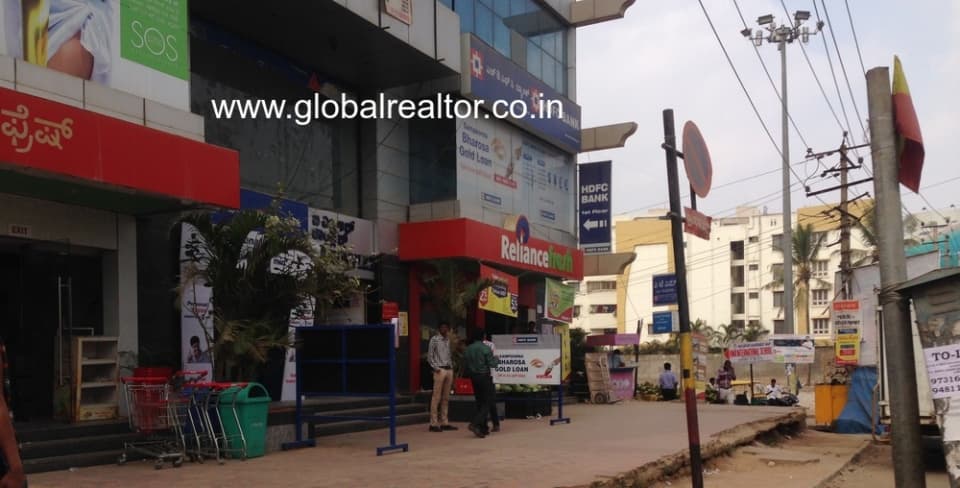 1200 sqft site for sale HBR Layout 5th block
