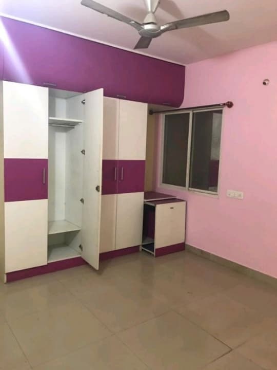 3 bhk semi furnished flat for rent in bijith classic, near kristu jayanti college, narayanapura, measuring 1550 sqft