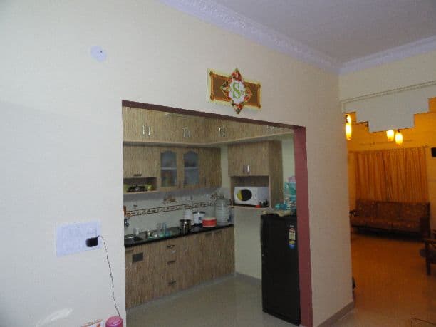 2 bhk semi furnished flat for sale in sai excellency , hennur bande, hennur main road, measuring 1160 sqft