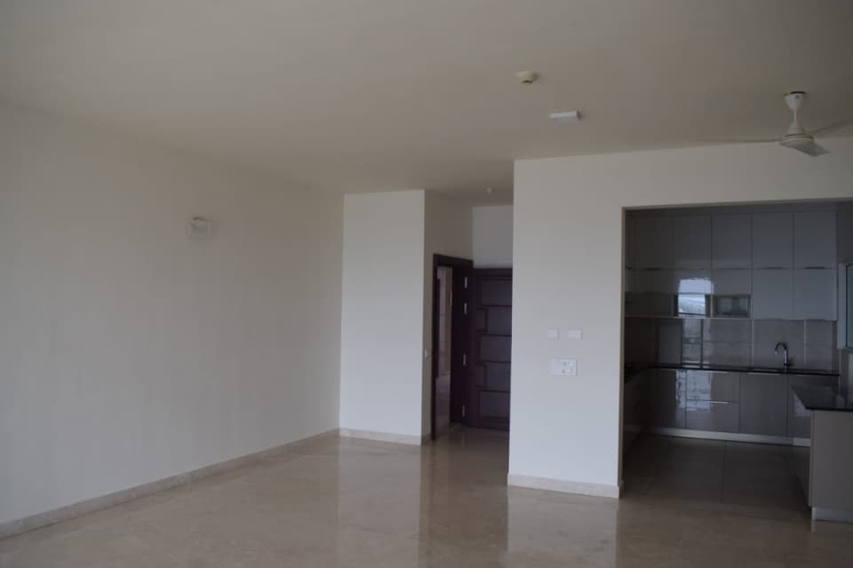 spacious 3 bhk premium flat for rent in karle zenith residence, kempapur main road, hebbal, measuring 2444 sqft