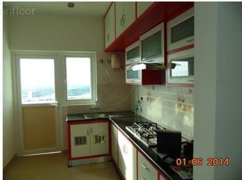 2 bhk semi furnished flat for rent in siroya environ, anandnagar, hebbal, measuring 1480 sqft