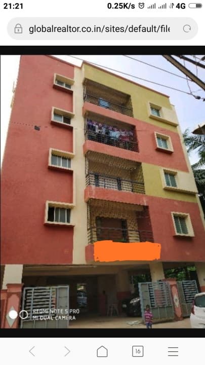 2 bhk house for rent in geddalahalli, hennur main road. Area is 1200 sqft, unfurnished, Amenities Garden/park, Balconies.