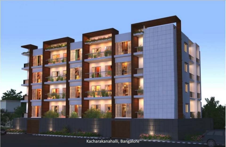 1600 sqft 3 bhk flat for sale HRBR Layout Kacharakanahalli