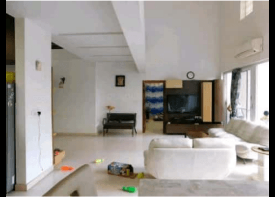 4 bhk duplex semi furnished flat for rent ajmera arista , banasawadi, measuring 4297 sqft