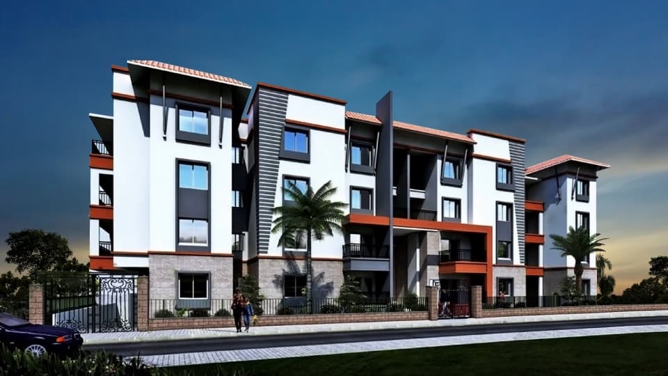 2 BHK flat for rent in HBR Layout