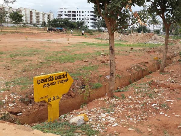 600 sqft bds site for sale in arkavathy layout, kalyan nagar near royale concorde international school