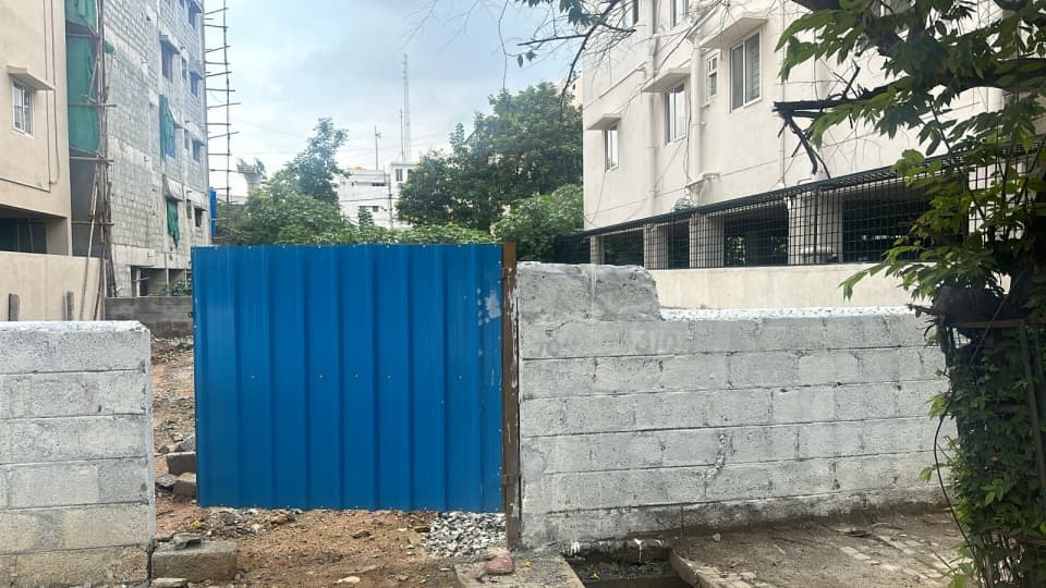 40X60 bda site for sale hbr layout 4th block