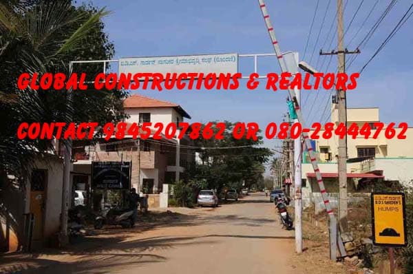 1200 sqft site for sale in bds garden, hennur