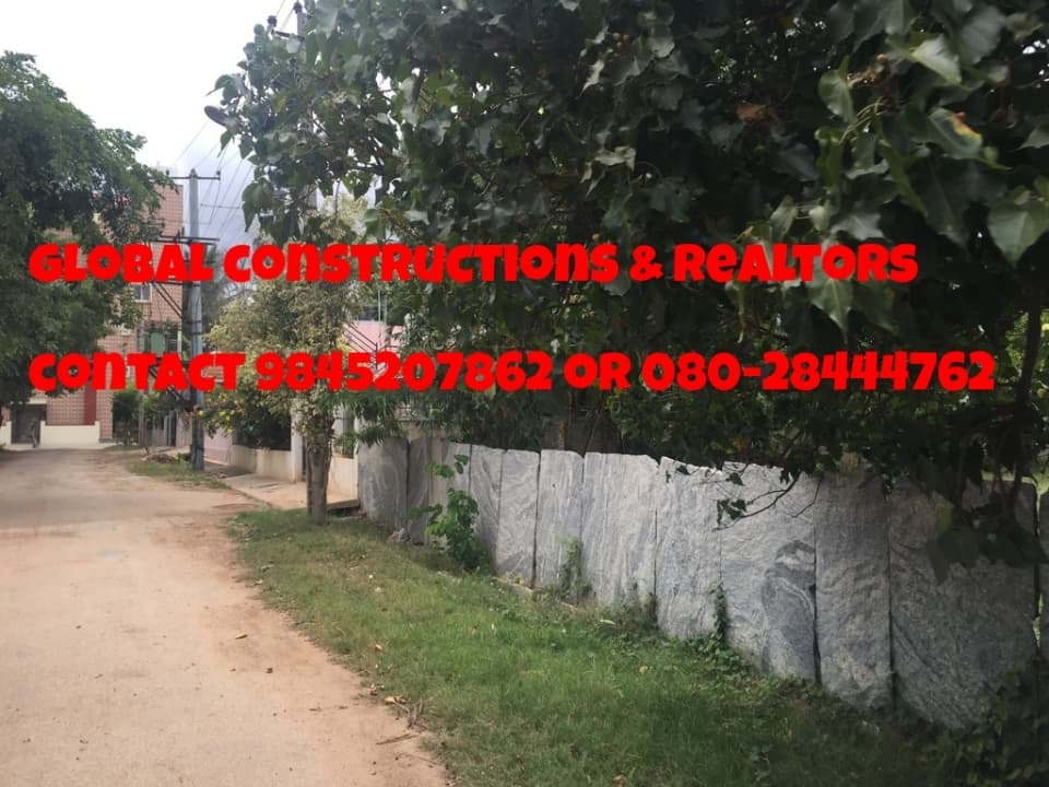 65x60 sqft site for sale in blessing garden, kothanur