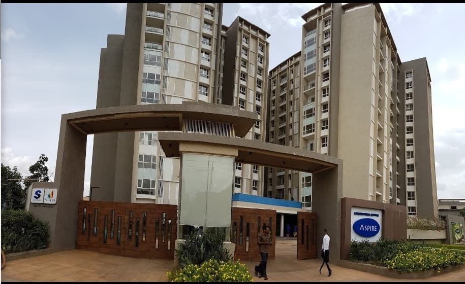 3 bhk flat for rent in salarpuria sattva aspire in hennur road, measuring 2045 sqft