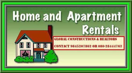 2 bhk flat for rent in mango apartment, cooke town, near ITC