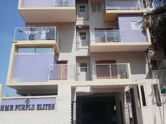 3 bhk flat for rent in hmr purple elite, hbr layout, 4th block, measuring 1465 sqft , hennur main road