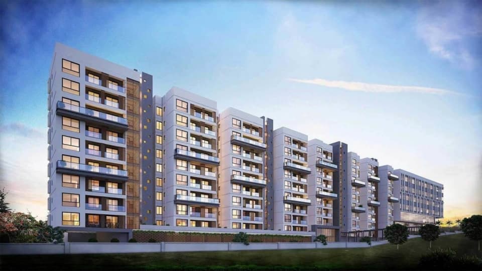 luxurious 4 bhk flat for sale in century horizon, yashoda nagar, yelahanka , measuring 1919 sqft