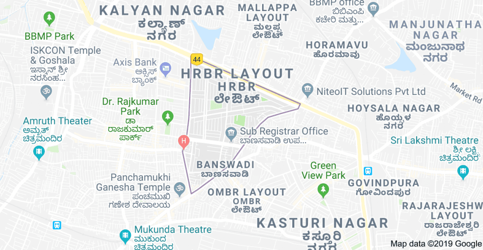 brand new 3 bhk duplex house for sale in 1st block ,hrbr layout, bda site