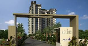 3 bhk semi furnished flat for rent in arge helios, kothanur, hennur main road, measuring 2120 sqft,