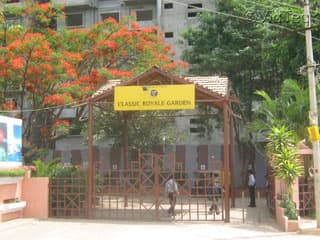 3 bhk semi-furnished flat for rent in classic royale garden, hennur road, measuring 1936 sqft.