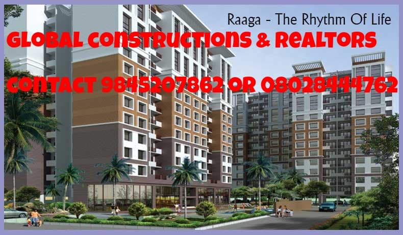 3 bhk flat for sale in kolte patil raaga, kannur, hennur road