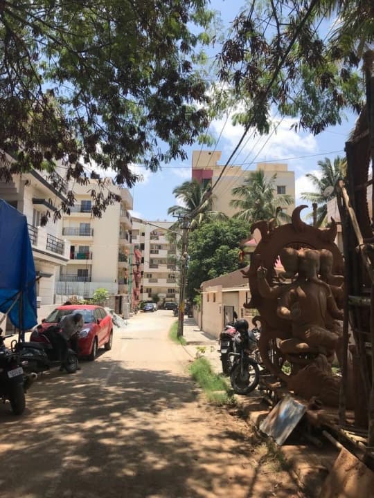 38x47 site for sale in ramdev garden, hennur road, near jyothi school