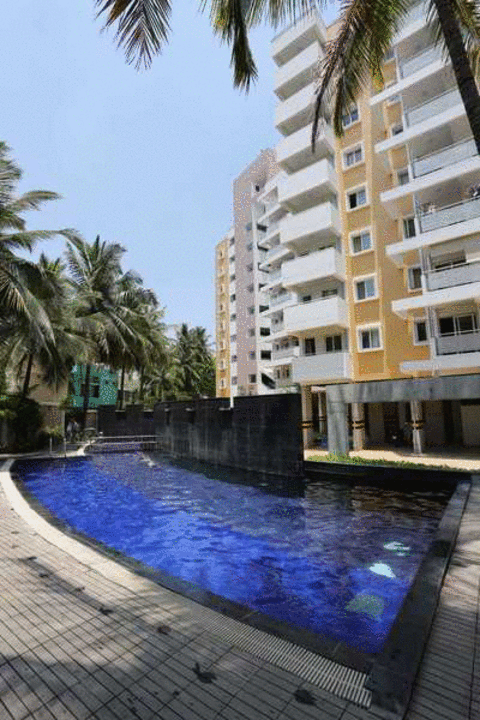 3 bhk flat for sale in bearys anugraha, lingarajapuram, hennur road, oil mill road